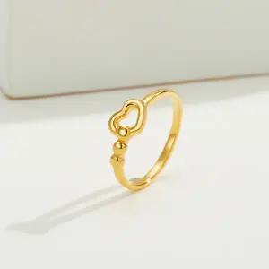 [한국표준금거래소] 24K 순금 반지 99.9 아모르하트 반지