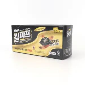 킬파프 초강력 바퀴제로 큰바퀴벌레용 6개입/바퀴벌레/약/살충제/바퀴/퇴치/해충/벌레/차단/도구/잡이/제거