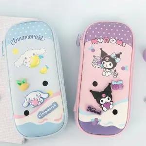 필통 산리오 참플레이 와이드 EVA파우치 학생필통 멀티파우치 초