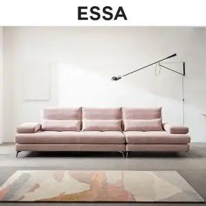 [롯데백화점]에싸 디오마레 4인 스윙기능 리브 패브릭 소파