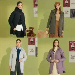 테디크루 여성 경량 하프패딩 1종 (T13W-1)