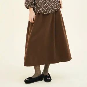 [치키타](센텀시티점)A 스커트 (코듀로이) 브라운 244403SBR