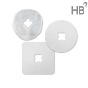 EV 안면베개커버 100매 위생 안면 얼굴 페이스 베개커버 클로버 사각 원형 부직포 일회용