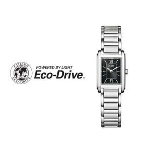 시티즌 CITIZEN 에코드라이브 여자 여성 사각 패션 손목시계 FRA36-2431