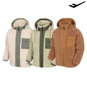 [프로스펙스]공용 OG 후드 탈부착 플리스 자켓 PW3MJ22X72 3컬러 오버_s