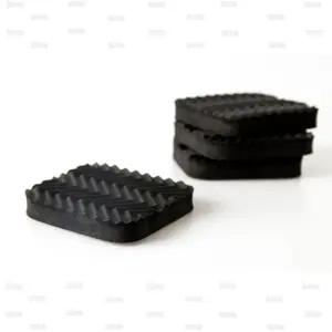 진동방지스펀지 검정 4P 소음방지패드 세탁기받침 냉장고받침대