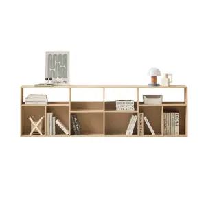 낮은 파티션책장 공간분리 침대옆 2단 책꽂이 2000 북케이스 거실서재화