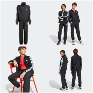 [아디다스키즈] JD6506 J 3S WV TS 아디다스 우븐 트랙세트 상하복 HPKK