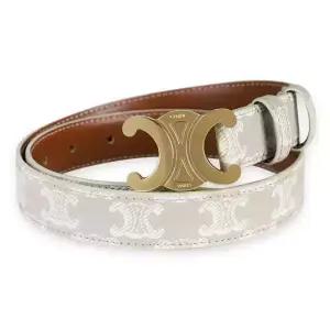 디몬트 셀린느 여성 트리옹프 캔버스 미디엄 벨트(그레주) 45AK92ANK 02GR