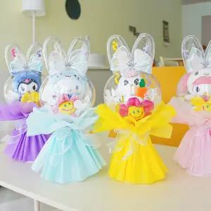 산리오 led 토끼아크릴 인형꽃다발 유치원졸업식 어린이집 발표회 졸업