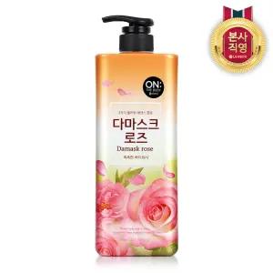온더바디 플라워 약산성 퍼퓸 바디워시 다마스크로즈향 900g 1개