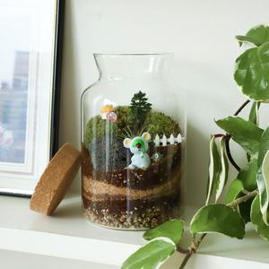 코알라 피규어 숲속 마을 이끼 테라리움 만들기 DIY키트 세트