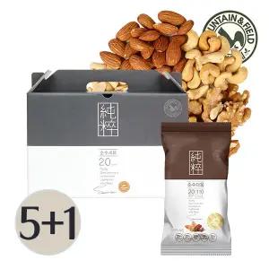 [5+1]산과들에 견과만담은 하루견과 순수다움 30봉 설날선물세트