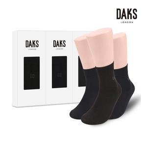 [AK플라자] [닥스] 신사 3족 선물세트 면스판단목 무지 20831