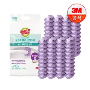 울트라클린 변기청소용 크린스틱 리필 80개