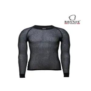 브린제 슈퍼써모 언더레이어 긴팔 티셔츠 10200300-BL 여성 남성 블랙