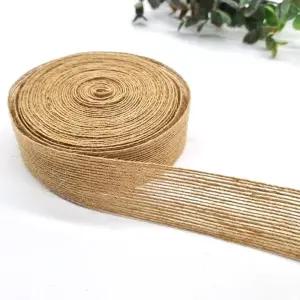 선물 포장 레트로 감성 공예 마 끈 3cm/리본공예재료/장식리본/포장리본끈/황마리본끈/마리본끈/선물포장리