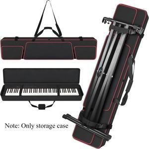 Yamaha P71/P143B 88 키 가중 슬림 디지털 피아노와 호환되는 케이스 전기용 여행용 홀더