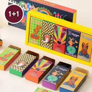 [화과방][1+1] 셀프러브키트 양갱세트 70g 5개입(+쇼핑백)총 2세트 / 프리미엄 선물세트 피스타치오 보늬