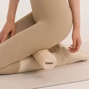 [SNPE]웨이브 롤러 10구 편백나무 지압 마사지 목 어깨 등 림프 순환