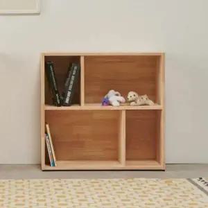 히트가구 H6702 2단 삼나무 다용도책장 1color