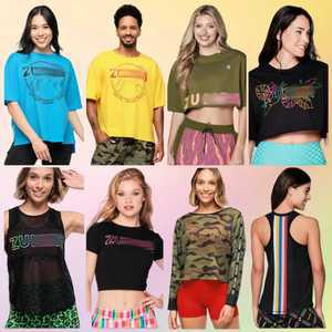 줌바 인기만점 티셔츠 캐쥬얼웨어 스포츠 댄스 상의