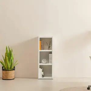 히트가구 H6860 오픈 3단 틈새책장 430 3colors