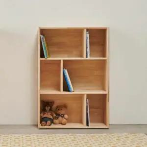 히트가구 H6703 3단 삼나무 다용도책장 1color