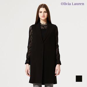 [올리비아로렌] 자수 장식 베스트_VOCQCVS2151