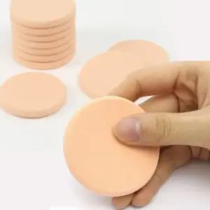 파운데이션 원형 메이크업 퍼프 스펀지 10p세트 (WFHJJE5)