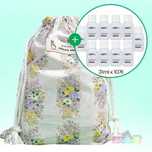 M스트링 파우치 (CNP RX 스킨 레쥬버네이팅 클렌징 워터31mlx10) 복주머니