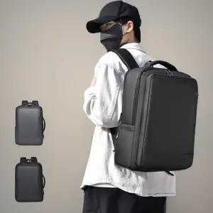 남성 스포츠 슬림형 비즈니스 사각 백팩