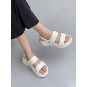 [하프클럽/]아쿠아 통굽 슬리퍼샌들 6cm