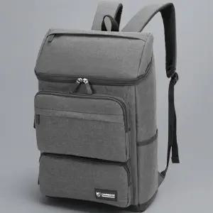 남성 대학생 몬스터 수납 심플 포켓 대형 백팩