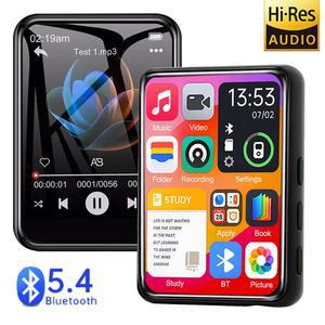 MP4 휴대용 MP3 플레이어 블루투스 HiFi 미니 Mp4 16 128GB Hi Fi HD 무손실 녹음 비디오