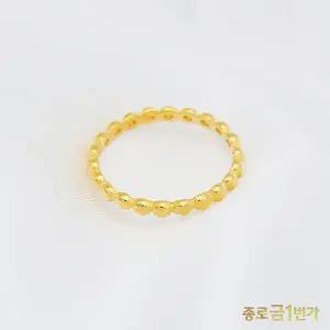 여자 순금 반지 도트 볼 1.875g