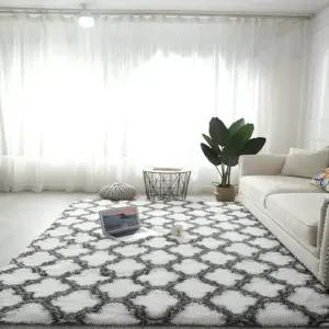 고품질 극세사 300cm 겨울 침실 카페트 거실 200cm 장모 러그 거실 300cm (WFHJ9KL)