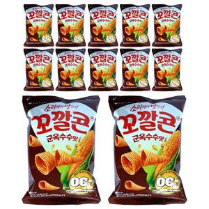 롯데 꼬깔콘 군옥수수맛 67g x 12개