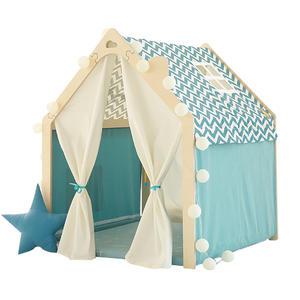 나스파 원목 플레이하우스 놀이텐트