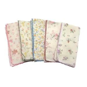 [3개 1세트] 요루면 가제 손수건 / 3매 거즈면 사각 40cmX40cm