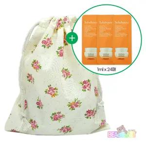 미니복주머니 파우치 (설화수 탄력영양크림24매 /꽃S