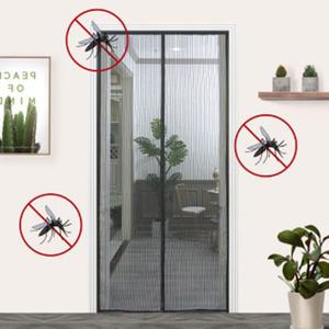(100x210CM) 자석식 현관용방충망 입구방충망 출입구 입구모기장