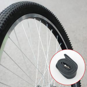 26X1.95(50-559)생활차 MTB 자전거 타이어+ 던롭 튜브 세트 50TPI JILUER