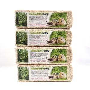 대용량 힐링 편백나무 베딩 15L × 4개 햄스터 토끼 앵무새 소동물 톱밥