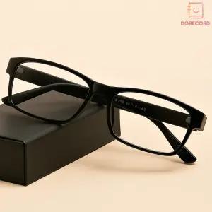사각 뿔테 안경 프레임 남자 여자 검정 패션 안경태 유광블랙