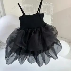 민소매 원피스 스완 검원피스 민소매 나시 끈원피스 블랙드레스 돌복 화동