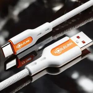 [노블링크] C타입 초고속충전 케이블 60W 모든 갤럭시폰 아이폰 최대 속도 충전