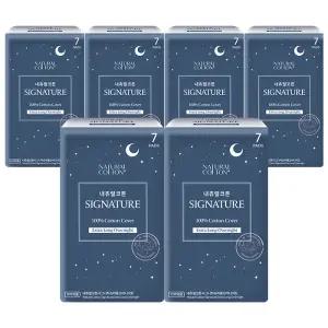 내츄럴코튼 [시그니처] 오버나이트 7Px6팩