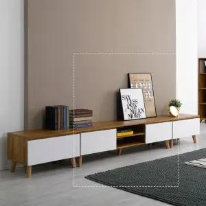 [우아미가구]모다민 비디오형 거실장 1800