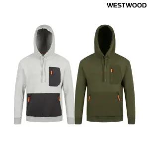 [대구백화점] [웨스트우드]우븐 포인트 가을 남성 후드티셔츠(O3 469)